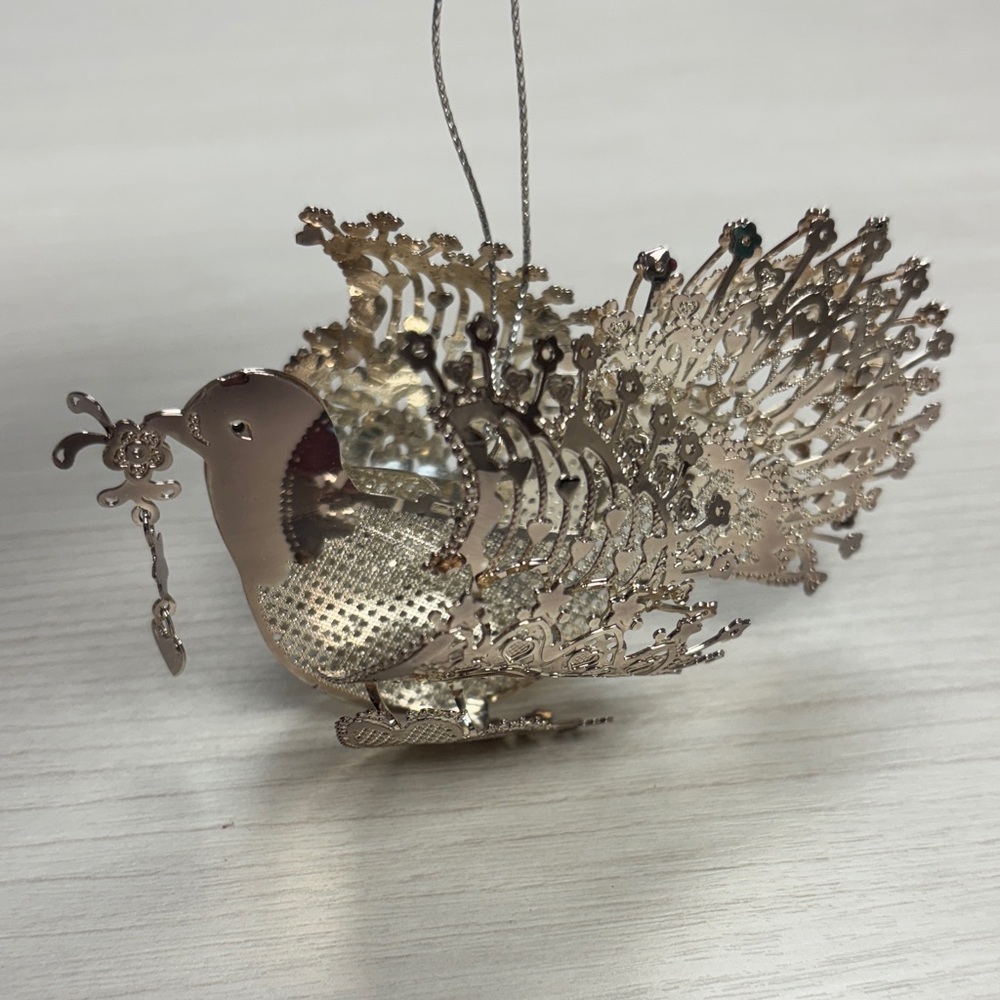 Intricate Silver Ornament
